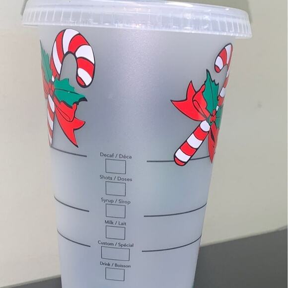 Christmas Grinch Starbucks 24oz Cold Cup - Picture 2 of 2